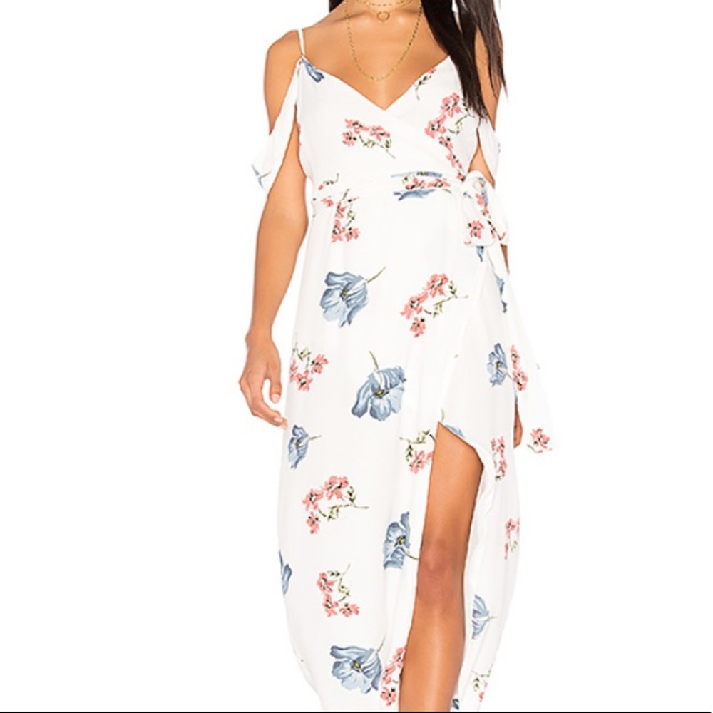 Bardot Floral Wrap Dress Size M